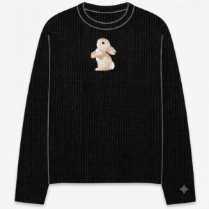 knit fabric cotton knit fabric waffle long sleeve shirt